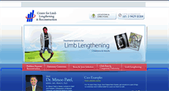 Desktop Screenshot of limblengthening.com.au